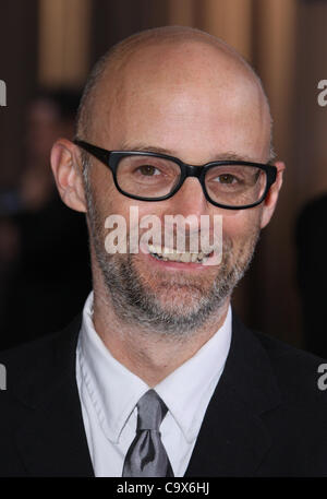 MOBY IL 84TH ACADEMY AWARDS gli arrivi a Los Angeles California USA 26 febbraio 2012 Foto Stock