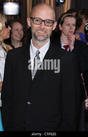 MOBY IL 84TH ACADEMY AWARDS gli arrivi a Los Angeles California USA 26 febbraio 2012 Foto Stock