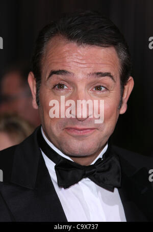 JEAN DUJARDIN IL 84TH ACADEMY AWARDS gli arrivi a Los Angeles California USA 26 febbraio 2012 Foto Stock