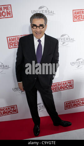 Eugene Levy presso l'Australian premiere di American Pie : Reunion, Melbourne, 7 marzo 2012. Foto Stock