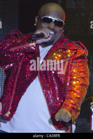 Luglio 17, 2011 - Atlantic City, New Jersey, Stati Uniti - Cantante rapper CEE LO GREEN suona dal vivo di Atlantic City. (Credito Immagine: © Ricky Fitchett/ZUMAPRESS.com) Foto Stock