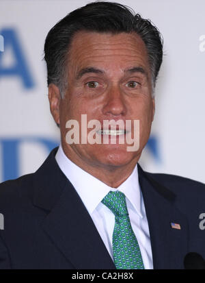 MITT ROMNEY Mitt Romney evento campagna SAN DEIGO CALIFORNIA USA 26 Marzo 2012 Foto Stock