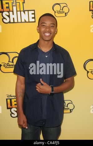 Algee Smith presso gli arrivi per lasciarlo brillare Premiere, Directors Guild of America (DGA) teatro, Los Angeles, CA Giugno 5, 2012. Foto di: Dee Cercone/Everett Collection Foto Stock