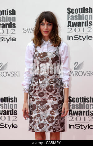 Alexa Chung; Scottish Fashion Awards 2012 Foto Stock