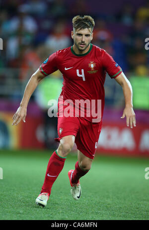 MIGUEL VELOSO PORTOGALLO EURO 2012 STADIO METALIST KHARKIV Ucraina Ucraina 17 Giugno 2012 Foto Stock