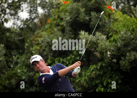 Webb Simpson (USA), 17 giugno 2012 - Golf : Webb Simpson di Stati Uniti in azione il quindicesimo foro durante il round finale per il 2012 U.S. Aprire il torneo di golf al Lago Corso della Olympic Club di San Francisco, California, (foto di Koji Aoki/AFLO SPORT) [0008] Foto Stock