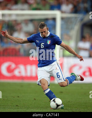 FEDERICO BALZARETTI ITALIA Municipal Stadium Poznan in Polonia il 18 giugno 2012 Foto Stock