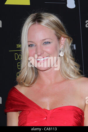 Giugno 23, 2012 - Los Angeles, California, Stati Uniti - Sharon caso assiste il trentanovesimo Giorno annuale Emmy Awards 2012 Il 23 giugno 2012 presso il Beverly Hilton Hotel,Beverly Hills,CA.USA.(Immagine di credito: Â© TLeopold/Globe foto/ZUMAPRESS.com) Foto Stock