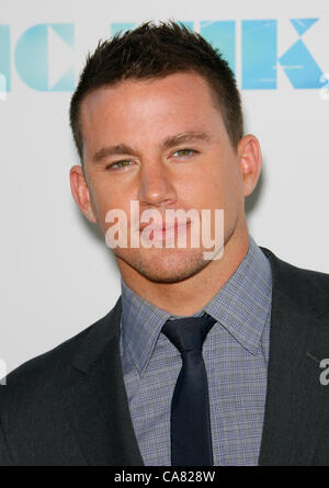 CHANNING TATUM MAGIC MIKE. Prima mondiale al 2012 LOS ANGELES FILM FESTIVAL il centro cittadino di Los Angeles California USA 24 Giugno 2 Foto Stock