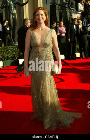 Mar 09, 2003; Los Angeles, CA, Stati Uniti d'America; attrice MELISSA GILBERT arriva @ la nona edizione del Screen Actors Guild Awards che si è tenuto presso il Santuario Exposition Center di Los Angeles. Foto Stock