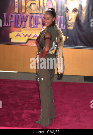 Agosto 23, 2003; Los Angeles, CA, Stati Uniti d'America; attrice SHAKARA LEDARD presso la nona edizione del 'Soul treno Lady Soul Awards" tenutasi presso la Pasadena Civic Auditorium. Foto Stock