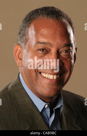 27 maggio 2004 - San Francisco, California, Stati Uniti d'America - JOHN THOMPSON, Presidente e CEO di Symantec Corporation. (Credito Immagine: © Martin Klimek/ZUMA Press) Foto Stock