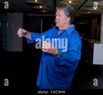 Aug 05, 2010 - Los Angeles, California, Stati Uniti - Artista Brian Wilson promuove il suo nuovo album con la Disney record "Reimagines Gershwin' a Los Angeles. (Credito Immagine: © Brian Lowe/ZUMApress.com) Foto Stock