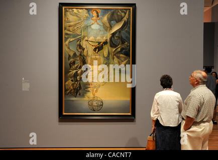 Agosto 28, 2010 - Atlanta, GA, Stati Uniti - ATLANTA, GA - 28 agosto: Salvador Dalí ''Assumpta Corpuscularia Lapislazulina'' a 'Dali: alla fine del lavoro'' mostra presso l'High Museum of Art di Atlanta, Georgia il Sabato, 28 agosto 2010. PHOTO CREDIT: ERIK S. MINORE PER IL NEW YORK TIMES (credito immagine: Foto Stock