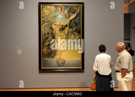 Agosto 28, 2010 - Atlanta, GA, Stati Uniti - ATLANTA, GA - 28 agosto: Salvador Dalí ''Assumpta Corpuscularia Lapislazulina'' a 'Dali: alla fine del lavoro'' mostra presso l'High Museum of Art di Atlanta, Georgia il Sabato, 28 agosto 2010. PHOTO CREDIT: ERIK S. MINORE PER IL NEW YORK TIMES (credito immagine: Foto Stock