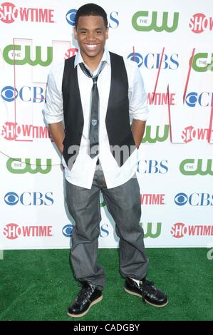 Luglio 28, 2010 - Los Angeles, California, Stati Uniti d'America - Luglio 28, 2010 - Los Angeles, California, Stati Uniti d'America - Attore TRISTAN selvagge presso il CBS-Showtime-CW Estate TCA svolge presso il Beverly Hilton di Los Angeles. (Credito Immagine: © Paul Fenton/ZUMApress.com) Foto Stock