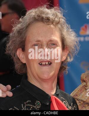 Il 29 agosto 2010 - Los Angeles, California, Stati Uniti d'America - 29 ago 2010 - Los Angeles, California, Stati Uniti d'America - TEMPLE GRANDIN presso la sessantaduesima Prime Time Emmy Awards che si è tenuto presso il Nokia Theatre di Los Angeles. (Credito Immagine: © Paul Fenton/ZUMApress.com) Foto Stock
