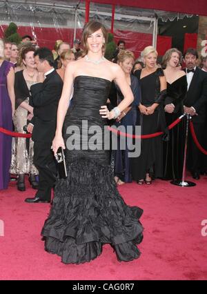 Febbraio 24, 2008 - Hollywood, California, Stati Uniti - Ho13031CHW.IL 80TH ACADEMY AWARDS. (Arrivi) il Kodak Theatre di Los Angeles CA 02-24-2008. - - 2008.Jennifer Garner(Immagine di credito: Â© Clinton Wallace/Globe foto/ZUMAPRESS.com) Foto Stock