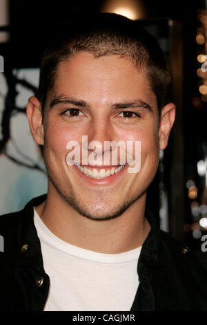 Jan 31, 2008 - Hollywood, California, Stati Uniti d'America - attore Sean Faris arrivando a "Spiderwick - Le Cronache' Los Angeles Premiere detenute sul Paramount Studios Lot. (Credito Immagine: © Lisa O'Connor/ZUMA Press) Foto Stock