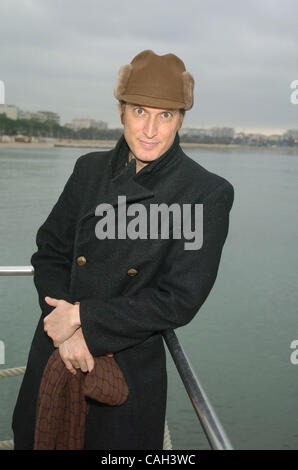 Cantante americana "TROY VON BALTHAZAR' al MIDEM 2008 ( 42 th World Music Market ). Foto Stock