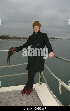 Cantante americana "TROY VON BALTHAZAR' al MIDEM 2008 ( 42 th World Music Market ). Foto Stock