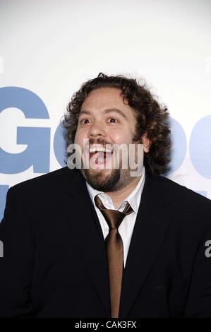 Sett. 19, 2007 - Hollywood, California, Stati Uniti - Dan Fogler durante la premiere del nuovo film da Lionsgate BUONA FORTUNA CHUCK, tenutasi al Mann il Teatro Nazionale, il 19 settembre 2007 a Los Angeles. - 2007.K54731MGE(Immagine di credito: Â© Michael Germana Globo/foto/ZUMAPRESS.com) Foto Stock