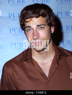 Sett. 24, 2007 - Hollywood, California, Stati Uniti - K54758EG.Il cast di NBC è di nuovo visualizza ''chuck'' ASSISTERE AD UNA PREMIERE PARTY al nightclub puro, Las Vegas, nanovolt 09-22-2007. - 2007.ZACHARY LEVI(Immagine di credito: Â© Ed Geller/Globe foto/ZUMAPRESS.com) Foto Stock