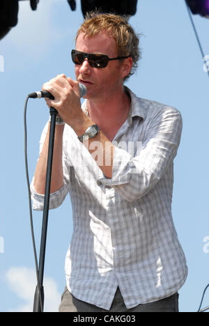 Sett. 16, 2007 Austin, TX, Stati Uniti d'America, cantante MATT BERNINGER della banda nazionale di esibirsi dal vivo al 2007 Austin City Limits Music Festival che ha avuto luogo a Zilker park si trova a Austin. Copyright 2007 Jason Moore. Credito: Jason Moore Foto Stock