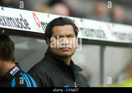 RaboDirect PRO12 - Asprì v Treviso @ il Liberty Stadium di Swansea. Il falco pescatore George Stowers Institute. Foto Stock