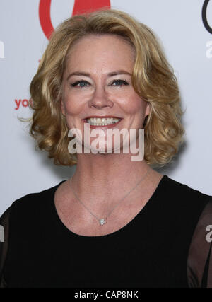 CYBILL SHEPHERD L'elenco di client. Festa per il lancio di WEST HOLLYWOOD Los Angeles California USA 04 Aprile 2012 Foto Stock