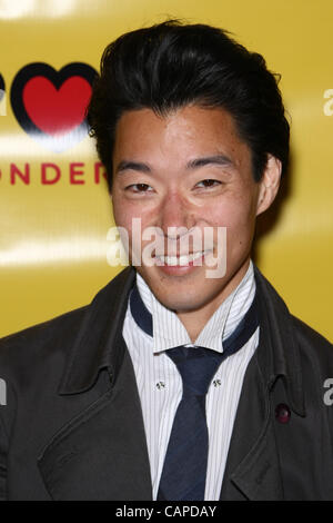 AARON YOO VUOLE ME. PREMIERE A LOS ANGELES CALIFORNIA USA 05 Aprile 2012 Foto Stock