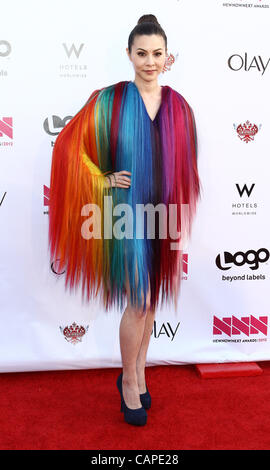 5 aprile 2012 - Los Angeles, California, Stati Uniti - La Cina Chow.Il Logo è ''NewNowNext Awards 2012" tenutasi presso il monitor Avalon,Hollywood,CA. 5 Aprile - 2012.(Immagine di credito: Â© TLeopold/Globe foto/ZUMAPRESS.com) Foto Stock