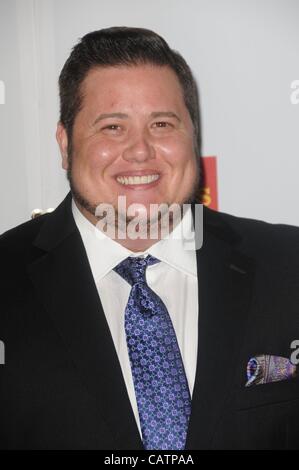 Chaz Bono presso gli arrivi per il XXIII Incontro annuale GLAAD Media Awards, Westin Bonaventure Hotel di Los Angeles, CA il 21 aprile 2012. Foto di: Dee Cercone/Everett Collection Foto Stock