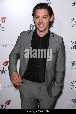 TOM PAYNE BRITWEEK GALA. Una serata con PIERS MORGAN BEVERLY HILLS LOS ANGELES CALIFORNIA USA 04 Maggio 2012 Foto Stock