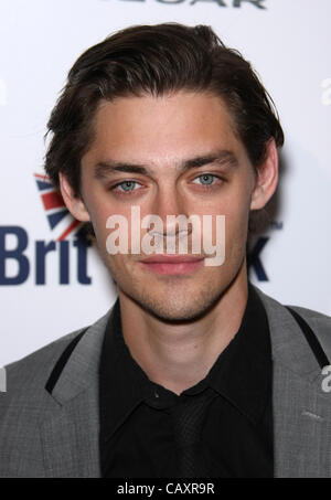 TOM PAYNE BRITWEEK GALA. Una serata con PIERS MORGAN BEVERLY HILLS LOS ANGELES CALIFORNIA USA 04 Maggio 2012 Foto Stock