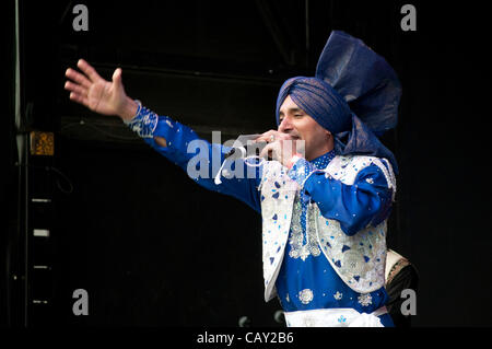 Vaisakhi Festival, Sikh Anno nuovo, Trafalgar Square, Londra, Regno Unito, 06/05/2012 Foto Stock