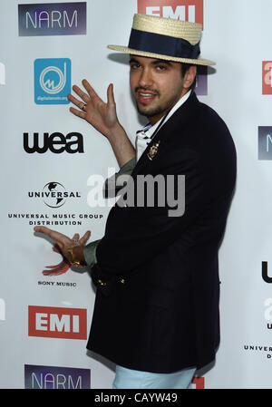 10 maggio 2012 - Los Angeles, California, Stati Uniti - DJ Cassidy assiste DELLA NARM music biz Awards 2012 Il 10 maggio 2012 all'Hyatt Regency Century City Plaza Hotel,Los Angeles,CA,STATI UNITI D'AMERICA.(Immagine di credito: Â© TLeopold/Globe foto/ZUMAPRESS.com) Foto Stock