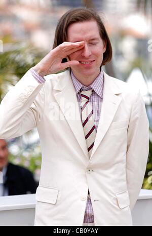 16 maggio 2012 - Hollywood, California, Stati Uniti - WES ANDERSON.sorgere della Luna unito photocall .65. Cannes Film Festival.Cannes, Francia.16 maggio 2012.(Immagine di credito: Â© Roger Harvey/Globe foto/ZUMAPRESS.com) Foto Stock