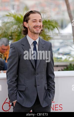 19 maggio 2012 - Hollywood, California, Stati Uniti - SHIA LaBEOUF.Lawless photocall .65. Cannes Film Festival.Cannes, Francia.19 maggio 2012.(Immagine di credito: Â© Roger Harvey/Globe foto/ZUMAPRESS.com) Foto Stock