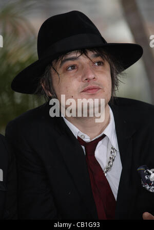PETE DOHERTY CONFESSIONI DI UN FIGLIO DEL SECOLO PHOTOCALL CANNES FILM FESTIVAL 2012 PALAIS DES FESTIVAL CANNES Francia 20 M Foto Stock