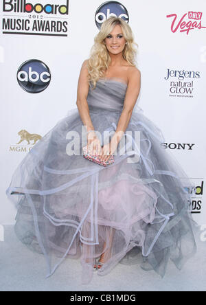 CARRIE UNDERWOOD 2012 Billboard Music Awards arrivi LAS VEGAS NEVADA USA 20 Maggio 2012 Foto Stock