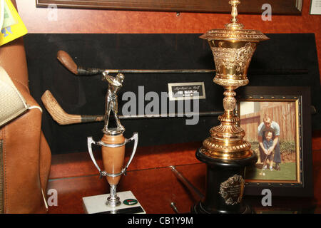 Phil Mickelson della mostra, 7 maggio 2012 - Golf : World Golf Hall of Fame cerimonia di induzione in Sant'Agostino, Florida, Stati Uniti. (Foto di Yasuhiro JJ Tanabe/AFLO) Foto Stock