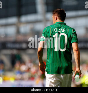 26.05.2012 - Dublino, Irlanda, Robbie Keane di Rep di Irlanda, amichevole internazionale di Rep Irlanda vs Bosnia Erzegovina al AVIVA Stadium di Dublino, Irlanda. Foto Stock