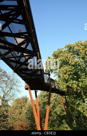 Xstrata Treetop passerelle a Kew Gardens a Londra Foto Stock