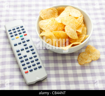 Chip e remote Foto Stock