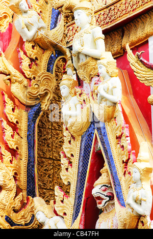 Wat Seekan tempio buddista a Bangkok, in Thailandia. Foto Stock