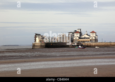 Knightstone Island, Weston Super Mare, Somerset, Inghilterra, Regno Unito Foto Stock