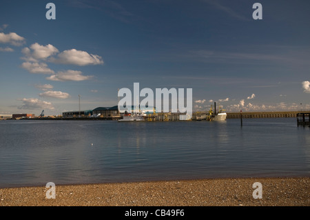 Shoreham Harbour, West Sussex, Regno Unito Foto Stock