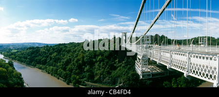 Il ponte sospeso di Clifton Foto Stock