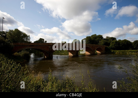 Fiume Trento Nottinghamshire Foto Stock